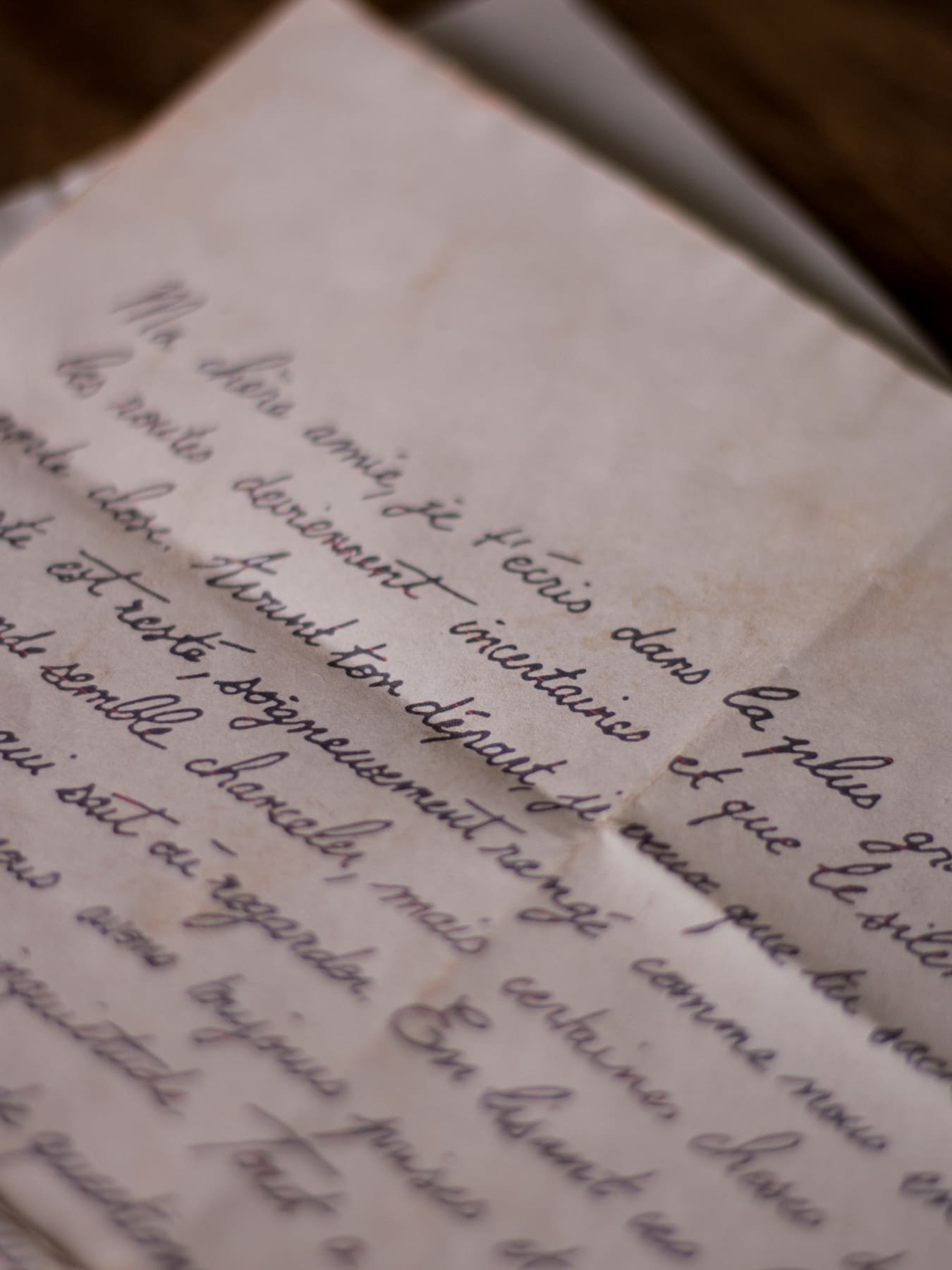 Ecriture ancienne pour jeu d'enquête