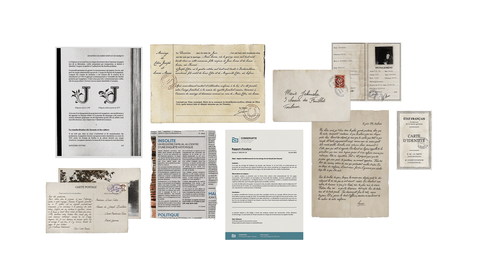 Visuels pour jeu d'enquête à la maison - direction artistique et graphisme par Babirosky