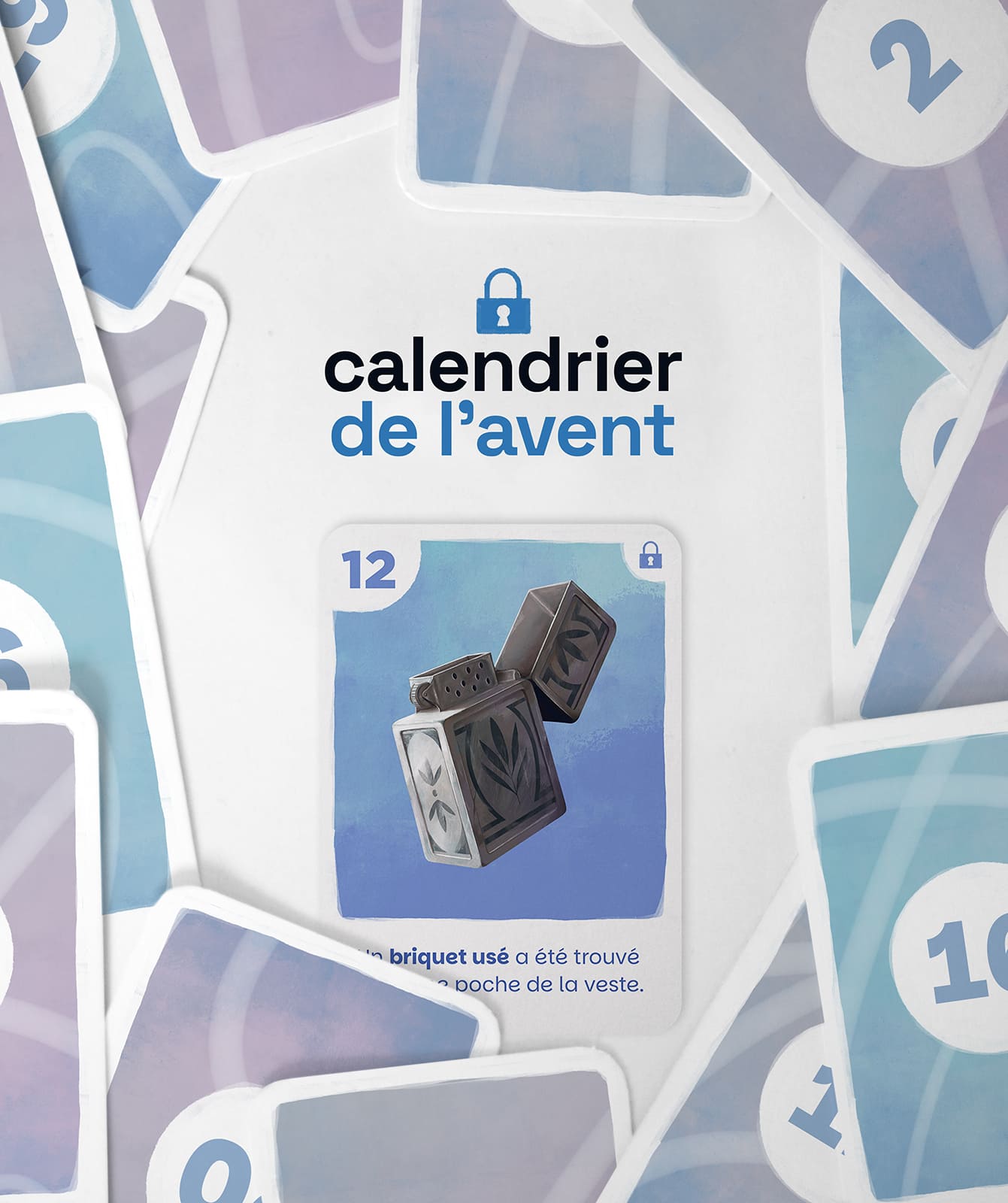 Calendrier de l'avent - Illustration et design global