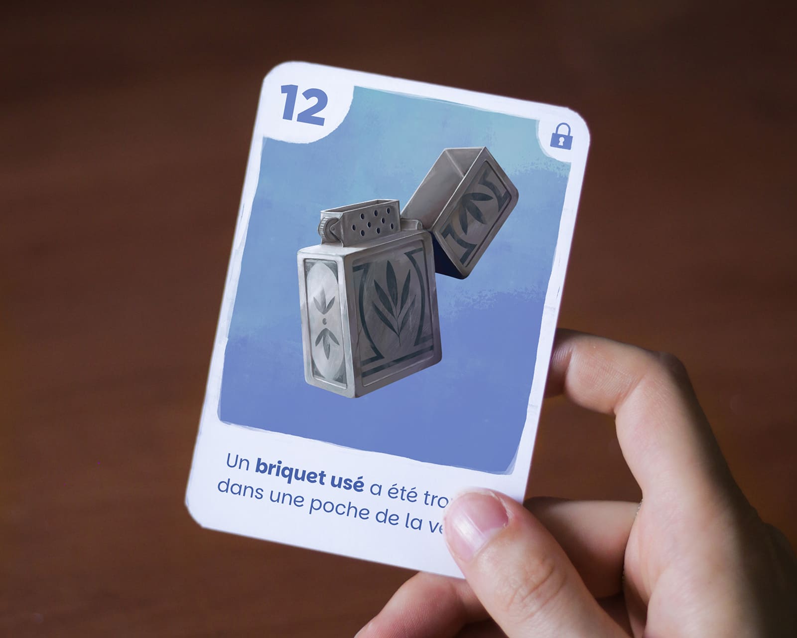 Carte de jeu pour calendrier de l’avent ludique