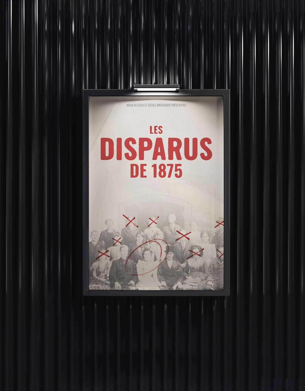 Les Disparus de 1875 - city game - direction artistique
