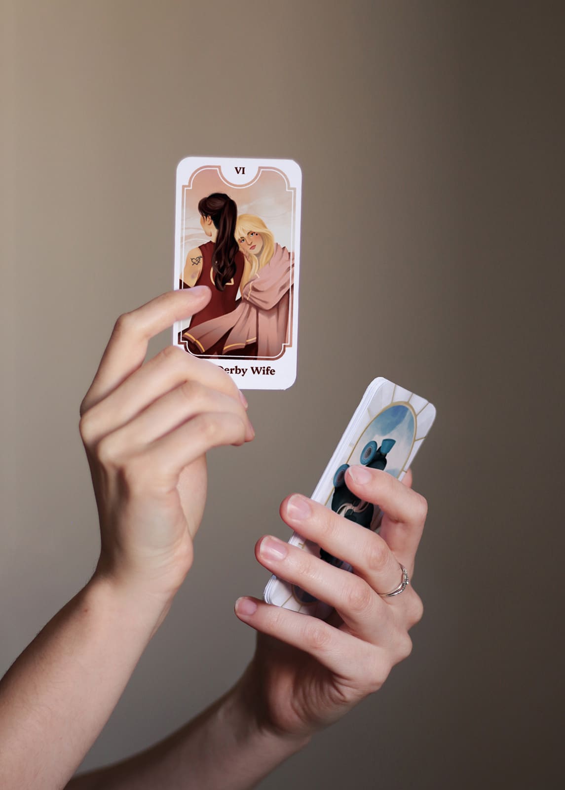 Oracle Roller Derby - illustrations et graphisme oracle divinatoire