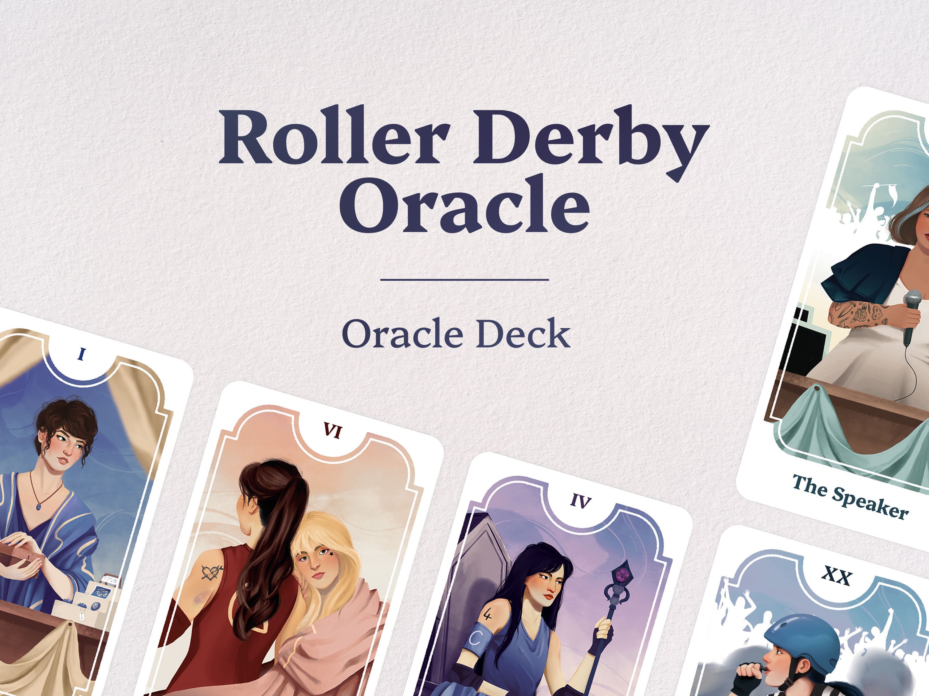 Oracle Roller Derby - illustrations pour un oracle